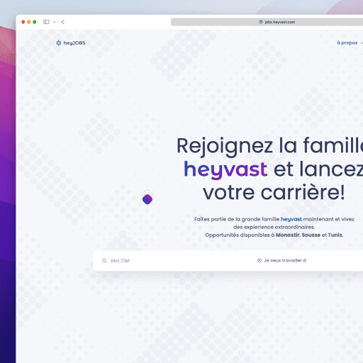 heyJOBS Recruitement Platform